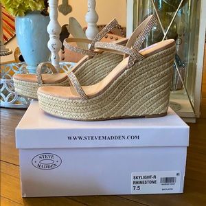 Steve Madden Rhinestone Wedges